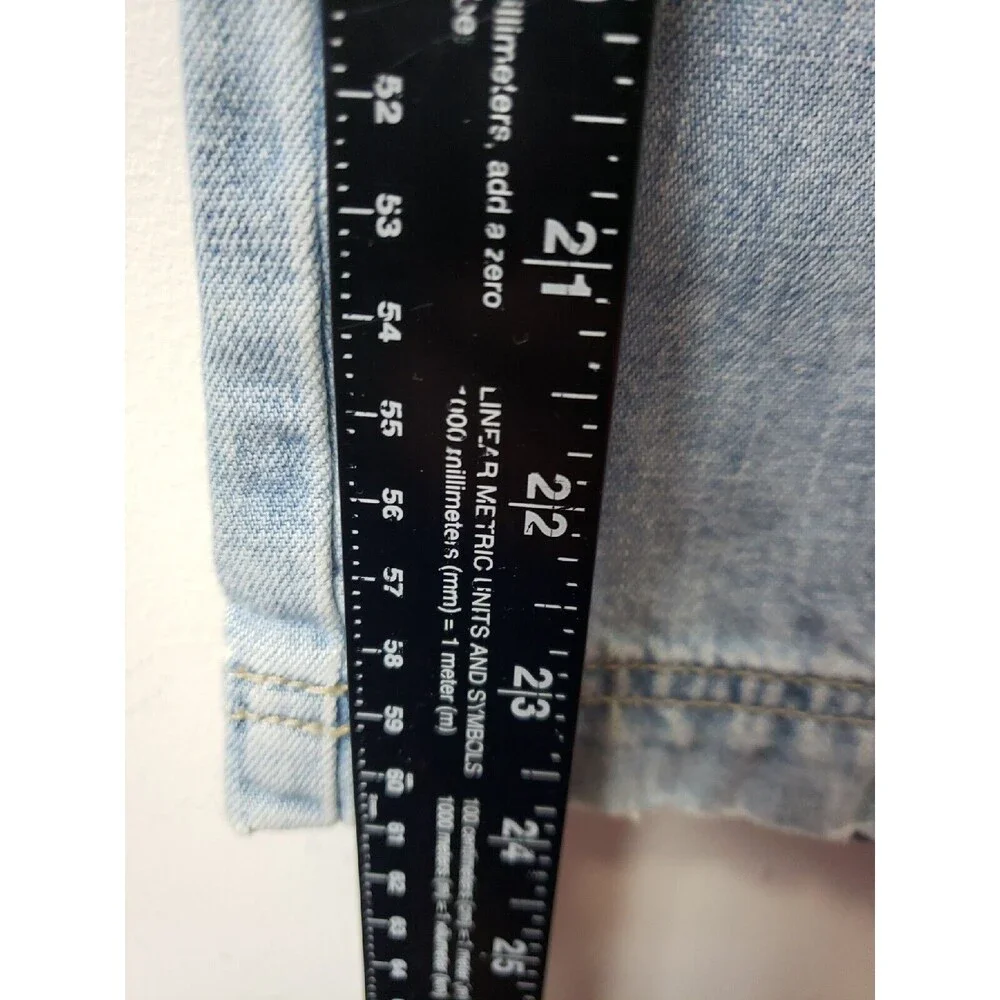 Tommy Hilfiger Women's Pants cropped Size 12 24 inseam cotton denim - Picture 2 of 14